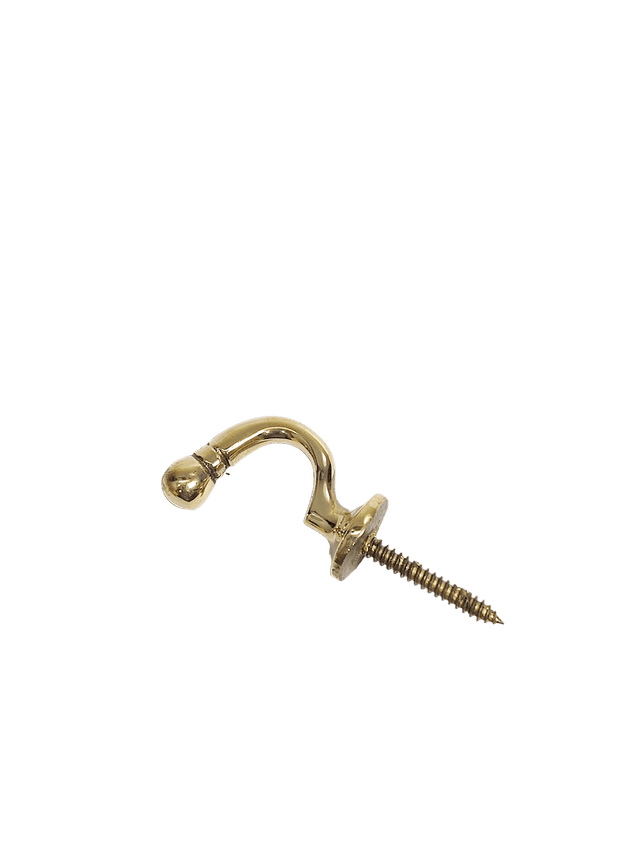 Brass Screw Hook for easy and secure installation