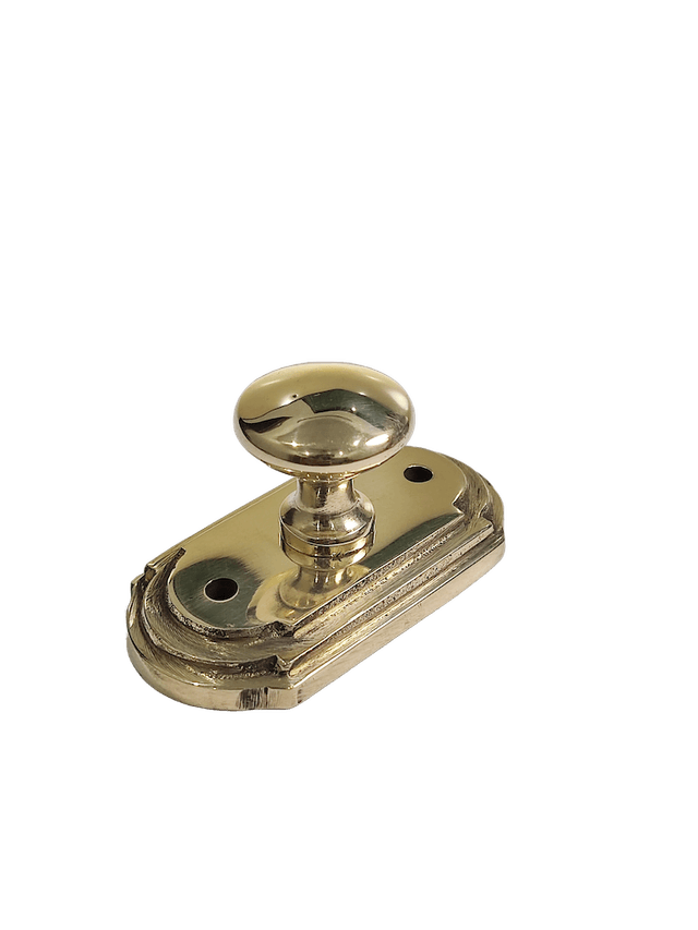 Brass Plate Knob with a stylish and functional design