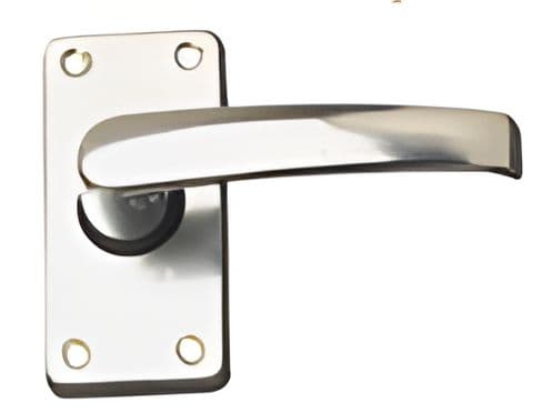 100mm aluminium lever door handle