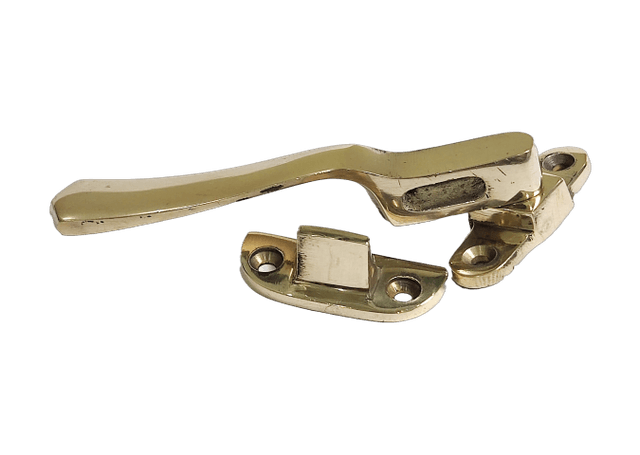 Plain triangle brass fastener set