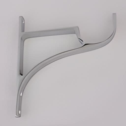 Brass curtain hardware fitting