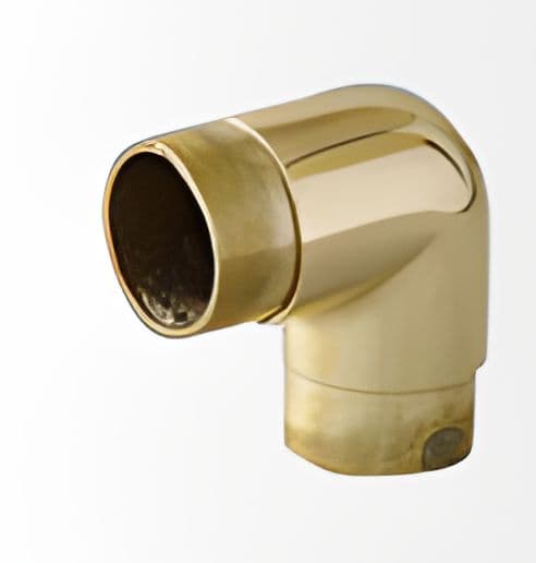 90 Degree Elbow brass railing hardware fitting