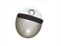 Aluminium frog-style door stopper