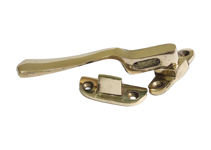 Plain triangle brass fastener set