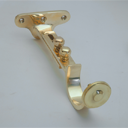Brass curtain hardware fitting