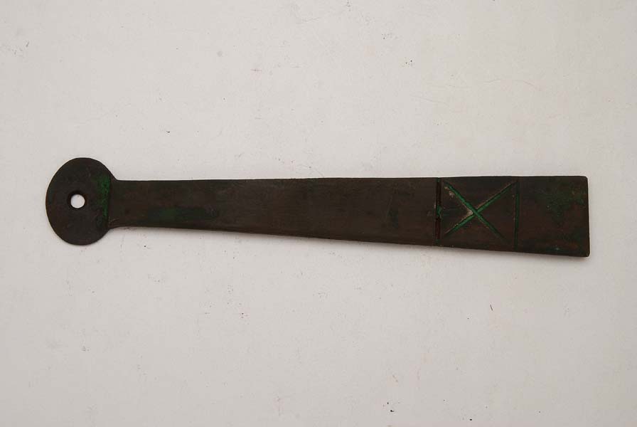 Wrought iron door hinge