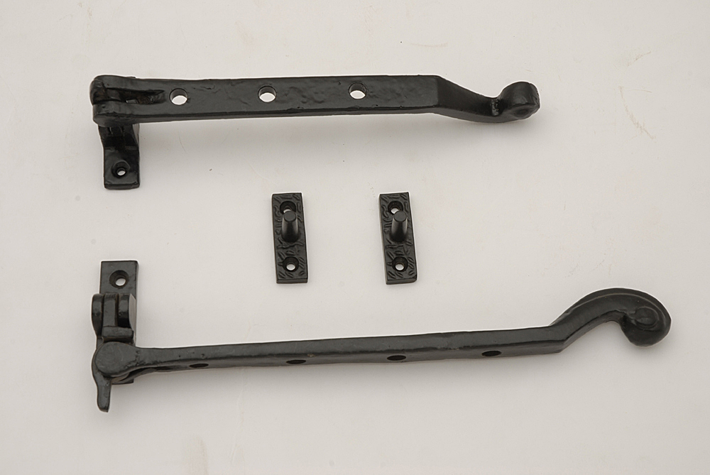 Wrought iron window stay